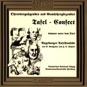 Cover for Rathgeber / Chamber Music Ens Canticum Leipzig · Augsburg Tafelkonfek Sing Rathgeber (CD) (1995)