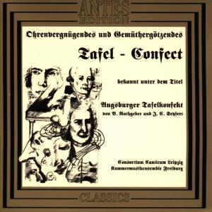 Augsburg Tafelkonfek Sing Rathgeber - Rathgeber / Chamber Music Ens Canticum Leipzig - Musik - ANTES EDITION - 4014513011251 - 7 april 1995