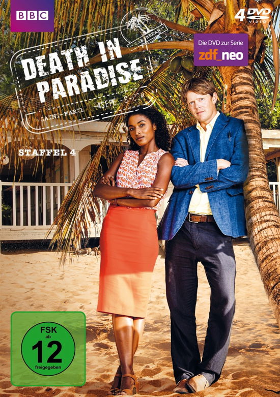 Cover for Death in Paradise · Staffel 4 (DVD) (2016)