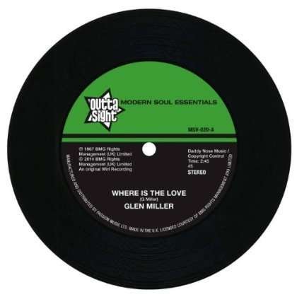 Cover for Glenn Miller · Where is the Love / Funky Broadway (7&quot;) (2014)