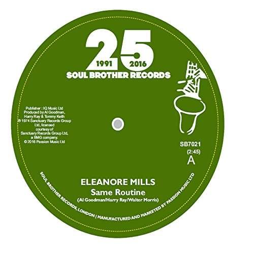 Cover for Eleanore Mills · Same Routine / I'm Gonna Get You (7&quot;) (2016)