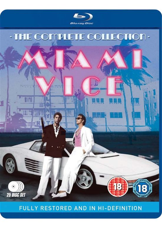 Cover for Fox · Miami Vice Seasons 1 to 5 Complete Collection (Blu-ray) (2016)