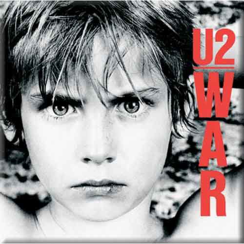 U2 Fridge Magnet: War - U2 - Fanituote - AMBROSIANA - 5055295311251 - maanantai 28. maaliskuuta 2011