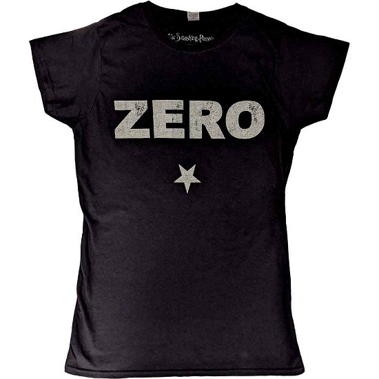 The Smashing Pumpkins Ladies T-Shirt: Zero Distressed - Smashing Pumpkins - The - Merchandise -  - 5055979952251 - 