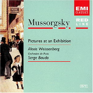 Cover for M. Mussorgsky · Pictures At An Exhibition (CD) (1990)