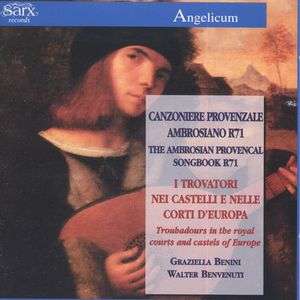 Cover for Benini Graziella / Benvenuti Walter · I Trovatori Nei Castelli E Nelle Corti D'europa / Troubadours in the Royal Cour (CD) (1997)