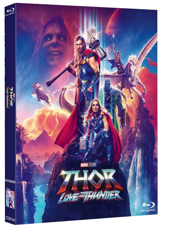Cover for Thor: Love And Thunder (Blu-Ray+Card Lenticolare) (Blu-ray) (2022)