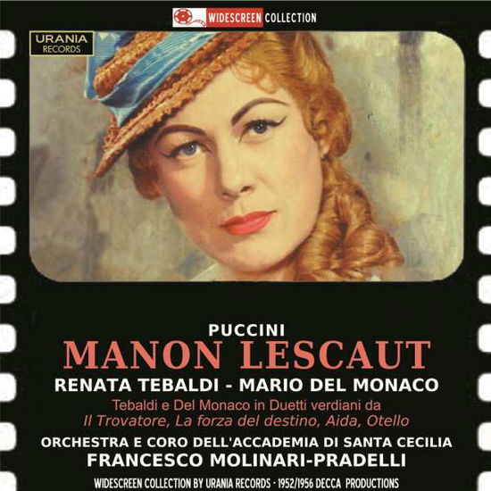 Cover for Puccini / Tebaldi / Monaco / Ocdasc / Pradelli · Manon Lescaut (CD) (2011)