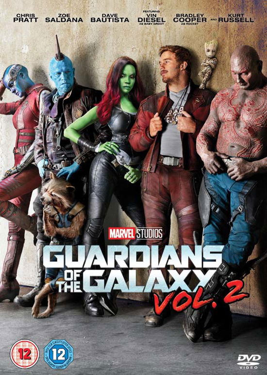 Cover for Guardians of the Galaxy Vol. 2 · Guardians Of The Galaxy - Volume 2 (DVD) (2017)