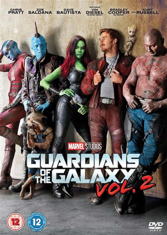 Cover for Guardians of the Galaxy Vol. 2 · Guardians Of The Galaxy - Volume 2 (DVD) (2017)