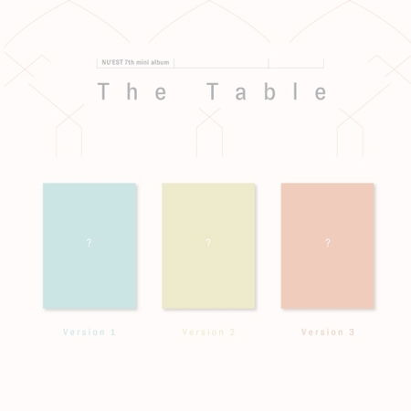 Table - Nu'est - Musik - PLEDIS ENTERTAINMENT - 8809658318251 - 22. oktober 2019