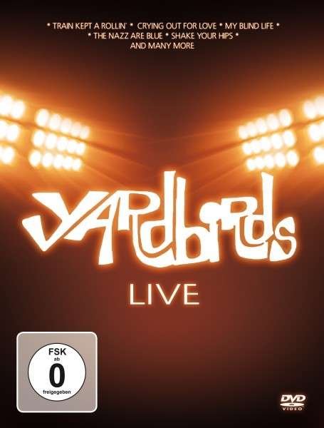 Cover for The Yardbirds · Live (DVD) (2016)