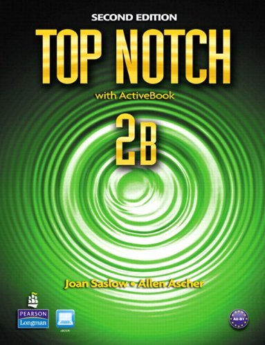 Cover for Joan Saslow · Top Notch 2B Split: Student Book with ActiveBook and Workbook and MyLab English (Book) (2013)