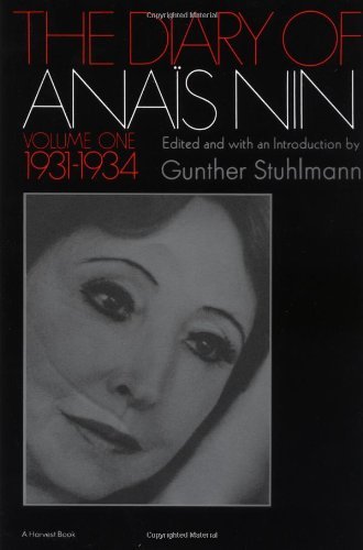 Cover for Nin Anais Nin · The Diary of Anais Nin Volume 1 1931-1934: Vol. 1 (1931-1934) (Paperback Book) (1969)
