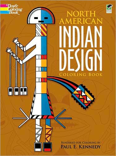 Cover for Paul Kennedy · North American Indian Design Coloring Book - Dover Design Coloring Books (Paperback Book) (1971)