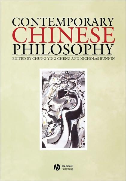 Cover for C Cheng · Contemporary Chinese Philosophy (Pocketbok) (2002)