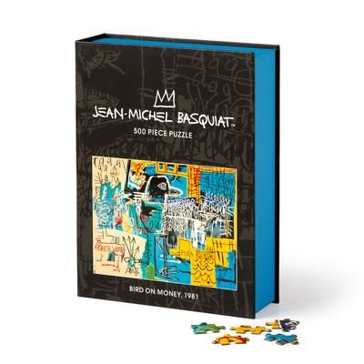 Cover for Galison · Basquiat Bird on Money 500 Piece Book Puzzle (SPIEL) (2023)