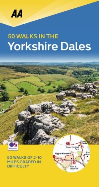 Cover for Aa Publishing · 50 Walks in the Yorkshire Dales - AA 50 Walks (Paperback Book) [4 New edition] (2019)