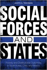 Cover for Judith Teichman · Social Forces and States: Poverty and Distributional Outcomes in South Korea, Chile, and Mexico (Hardcover Book) (2012)