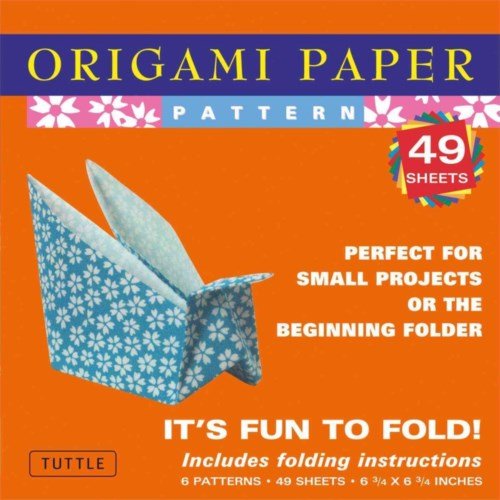 Cover for Anonymous · Origami Paper - Patterns - Small 6 3/4&quot; - 49 Sheets: Tuttle Origami Paper: Origami Sheets Printed with 8 Different Designs: Instructions for 6 Projects Included (Schreibwaren) (2003)