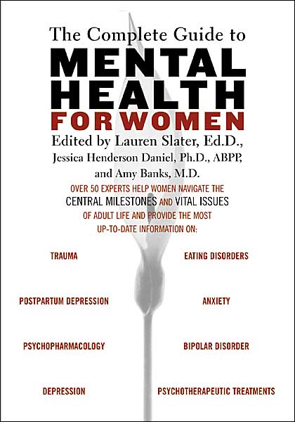 Cover for Lauren Slater · The Complete Guide to Mental Health for Women (Paperback Book) (2003)