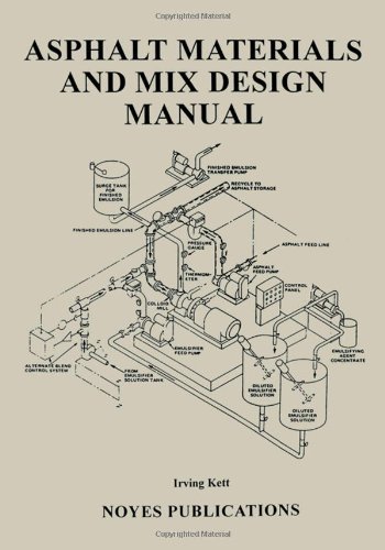 Cover for Kett, Irving (California State University, Los Angeles, USA) · Asphalt Materials and Mix Design Manual (Hardcover Book) (1998)