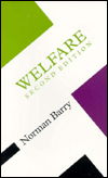 Cover for Norman Barry · Welfare (Concepts Social Thought) (Paperback Book) (1998)