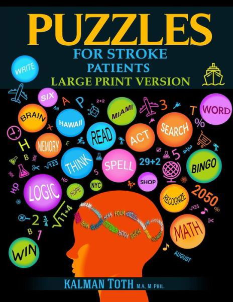 Cover for Kalman Toth M a M Phil · Puzzles for Stroke Patients (Taschenbuch) (2020)