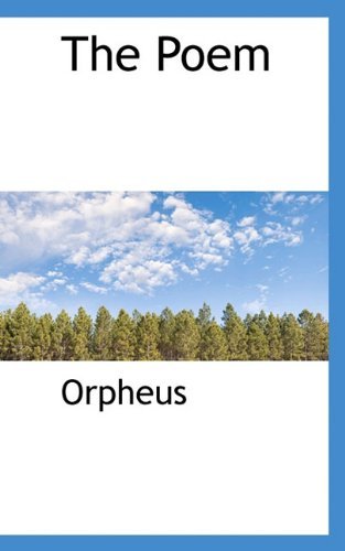 Cover for Orpheus · The Poem (Gebundenes Buch) [Latin edition] (2009)