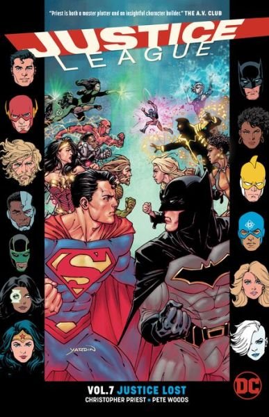 Cover for Christopher Priest · Justice League Volume 7: Justice Lost (Paperback Bog) (2018)