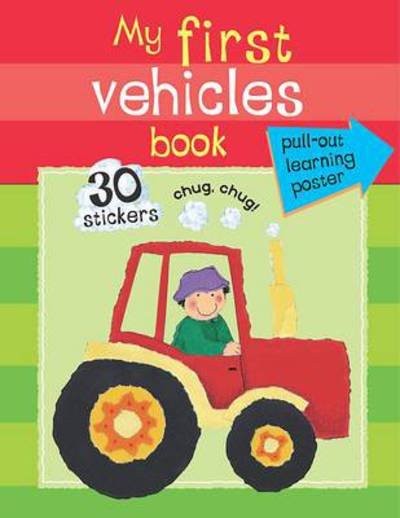 Cover for Poster Book  My First Vehicles Book (Bog)
