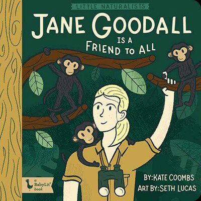 Cover for Kate Coombs · Little Naturalists Jane Goodall and the Chimpanzees (Spiral Book) (2020)