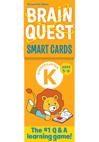 Cover for Workman Publishing · Brain Quest Kindergarten Smart Cards Revised 5th Edition (SPILLKORT) (2023)