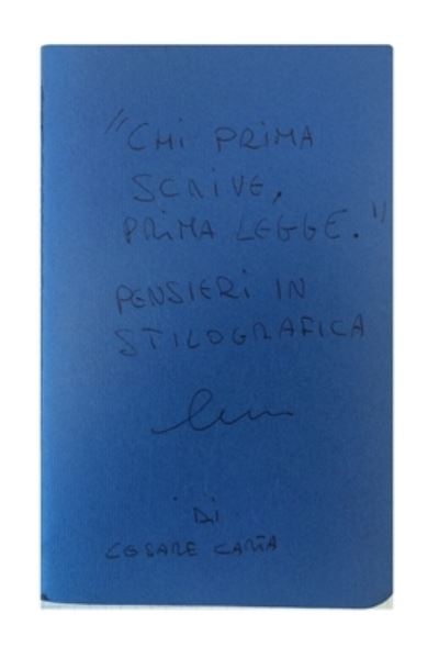 Chi prima scrive, prima legge : Prima di quattro, dalla collana - CC Cesare Carta CC - Livres - CreateSpace Independent Publishing Platf - 9781523728251 - 29 janvier 2016