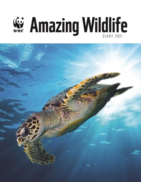 Cover for WWF Amazing Wildlife Deluxe A5 Diary 2021 (Paperback Book) (2020)