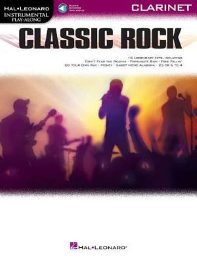 Cover for Hal Leonard · Classic Rock Clarinet Downloadable Audio (N/A)