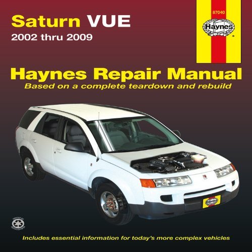 Cover for Haynes Publishing · Saturn Vue (02-09) (Taschenbuch) (2013)