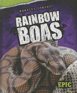 Cover for Chris Bowman · Rainbow Boas (Amazing Snakes!) (Hardcover Book) (2014)