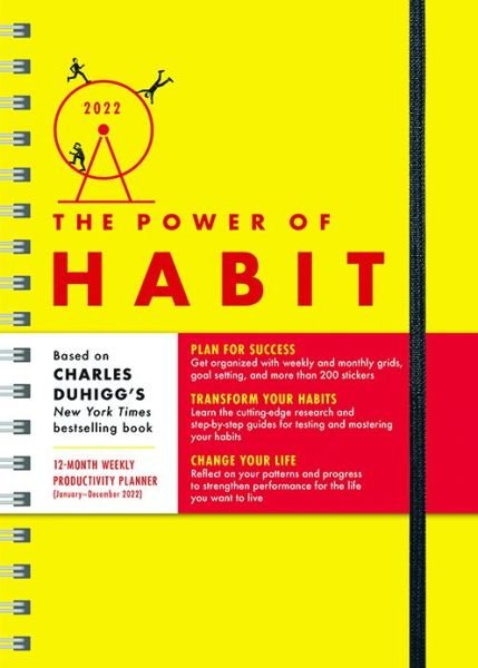 Cover for Charles Duhigg · 2022 Power of Habit Planner: Plan for Success, Transform Your Habits, Change Your Life (January - December 2022) (Kalender) (2021)