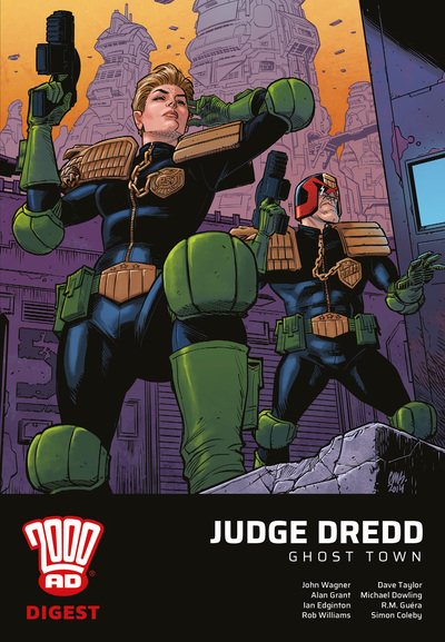 Cover for John Wagner · 2000 AD Digest - Judge Dredd: Ghost Town (Paperback Book) (2019)