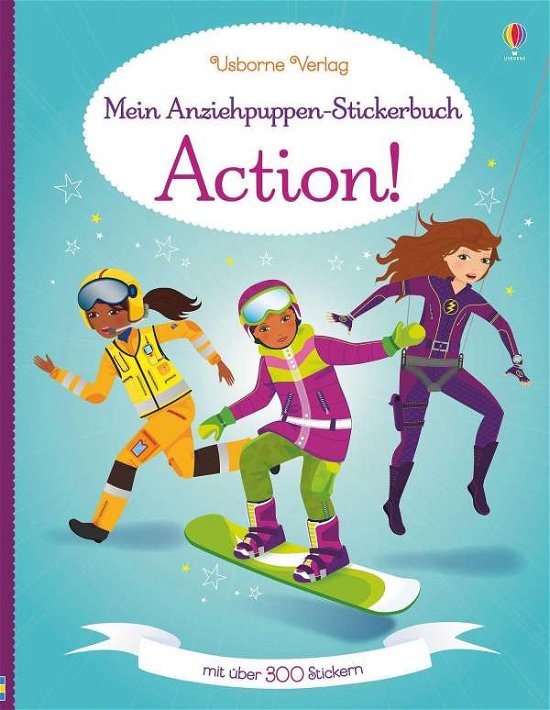 Cover for Watt · Mein Anziehpuppen-Stickerb.Action (Book)