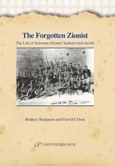Cover for Cebon David · The Forgotten Zionist (Paperback Bog) (2018)