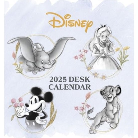 Cover for Disney Heritage Desk Easel Calendar 2025 (Calendar) (2024)