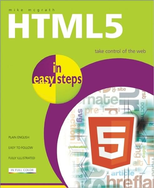 Cover for Mike Mcgrath · Html5 in Easy Steps - in Easy Steps (Paperback Bog) (2011)