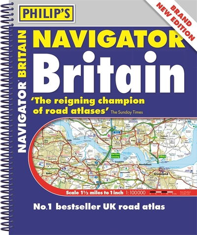 Philip's Navigator Britain: (Spiral bound) - Philip's Road Atlases - Philip's Maps - Bøger - Octopus Publishing Group - 9781849075251 - 5. november 2020