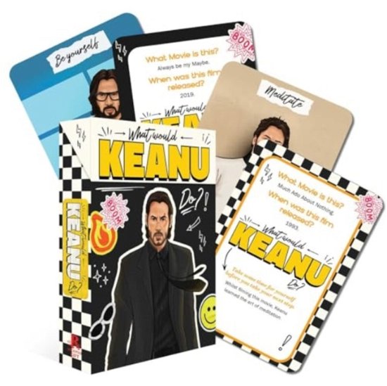 Cover for Rockpool Publishing · What Would Keanu Do? (Flashcards) (2024)
