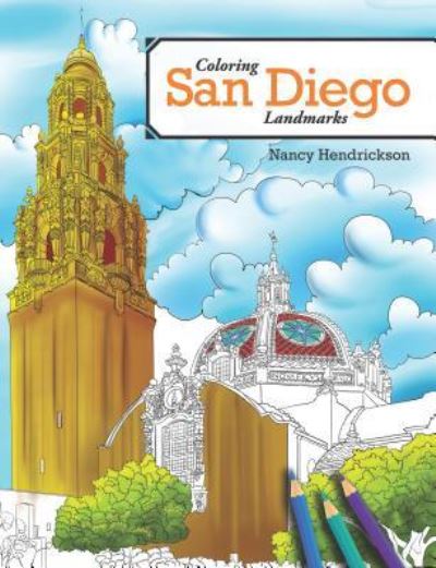 Cover for Nancy Hendrickson · Coloring San Diego Landmarks (Paperback Book) (2016)