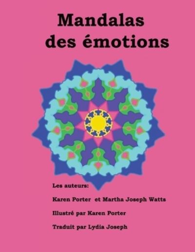 Cover for Martha Joseph Watts · Mandalas des emotions (Paperback Book) (2020)