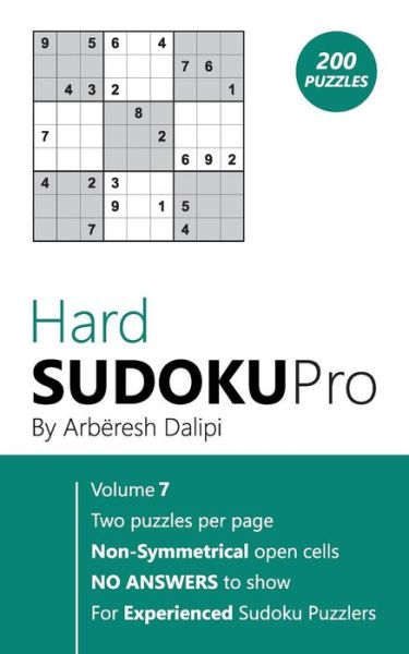 Cover for Arberesh Dalipi · Sudoku (Pocketbok) (2017)