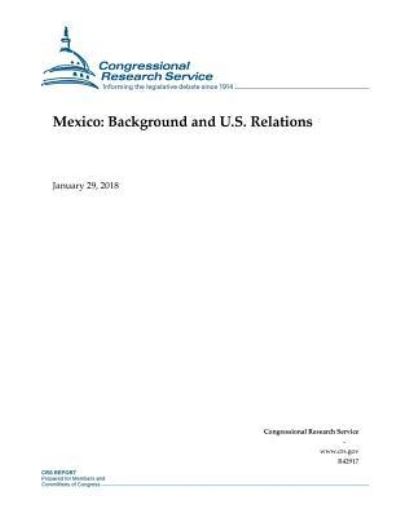 Cover for Congressional Research Service · Mexico (Pocketbok) (2018)